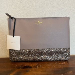 Kate Spade Gia cosmetic bag. NWT